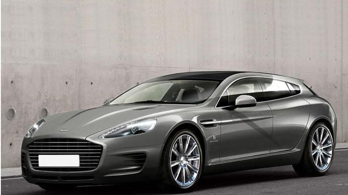 Η Aston Martin, αφού παρουσίασε το Bertone Jet 2+2, στο Σαλόνι της Γενεύης, αποφάσισε τώρα να δημιουργήσει 10 μοντέλα παραγωγής, ως Aston Martin Rapide Shooting Brake.