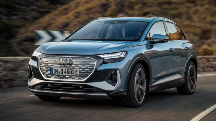 Audi Q4 e-tron και Q4 e-tron Sportback με 520 λτ. χώρο αποσκευών Audi Q4 e-tron και Q4 e-tron Sportback με 520 λτ. χώρο αποσκευών