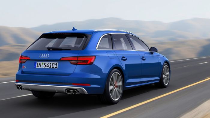 Το S4 Avant φέρει το νέο 3λιτρο V6 TFSI σύνολο των 354 ίππων και 500 Nm ροπής. Συνδυάζεται με 8άρι αυτόματο κιβώτιο tiptronic και σύστημα 4κίνησης quattro.