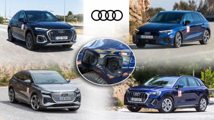 Τέσσερα δημοφιλή & εξηλεκτρισμένα Audi που συμφέρουν για leasing 