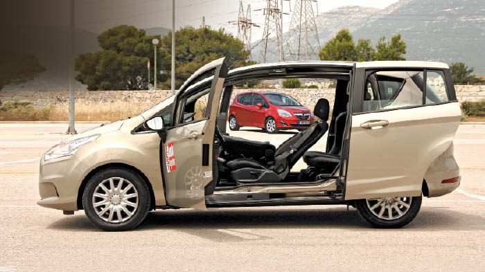 Το Ford B-Max σε προδιαθέτει να το οδηγήσεις πιο γρήγορα από ότι ίσως αρμόζει στον οικογενειακό του χαρακτήρα.