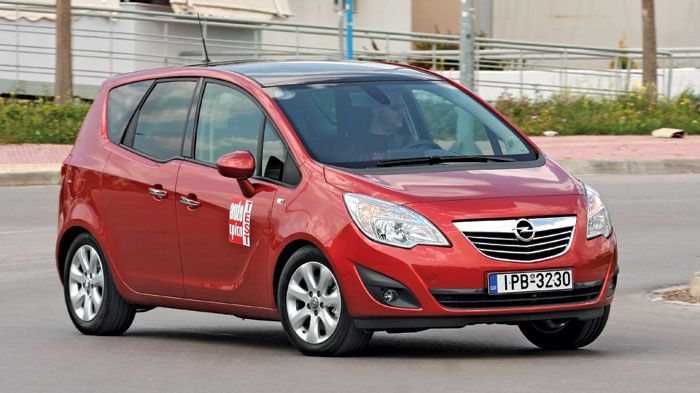 Το Opel Meriva αποπνέει ασφαλή και συμπαγή αίσθηση κατά την οδήγηση, δίνοντας έμφαση στην άνεση.	