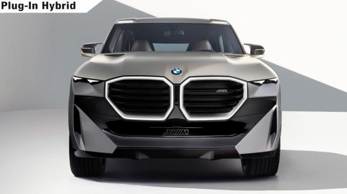 BMW Concept XM: Mε γρίλια-τέρας και όνομα δάνειο από την Citroen 