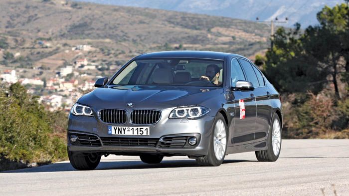 Η BMW 520d πληροί εν πολλοίς τις υποσχέσεις για δυναμικές επιδόσεις και χαμηλή κατανάλωση. 