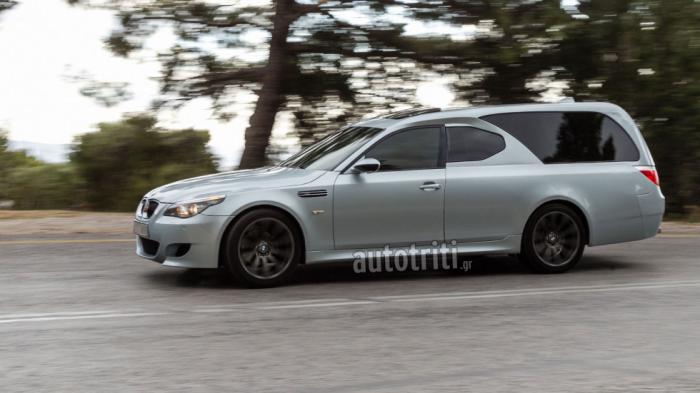 Αυτή είναι η ελληνική BMW M5 νεκροφόρα που έγινε viral παγκοσμίως! Αυτή είναι η ελληνική BMW M5 νεκροφόρα που έγινε viral παγκοσμίως!