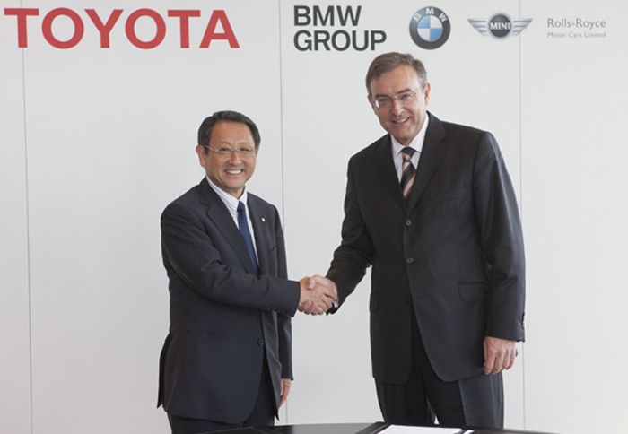 Συνάντηση και ενίσχυση της συμφωνίας Toyota και BMW.