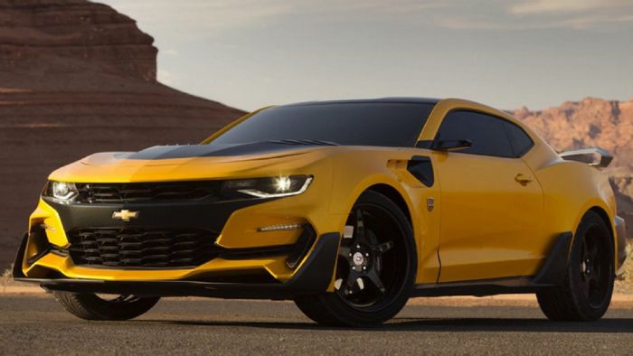 Το νέο Bumblebee όχημα της ταινίας Transformers: The Last Knight, είναι μια «μεταλλαγμένη» Chevrolet Camaro τελευταίας γενιάς.