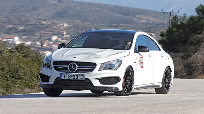 Η τιμή της CLA 45 AMG 4 MATIC είναι 57.450 ευρώ με απόσυρση…