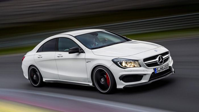 H νέα Μercedes-Benz CLA 45 AMG ξεχωρίζει λόγω «επιθετικής» εμφάνισης, χάρη στο bodykit της AMG.