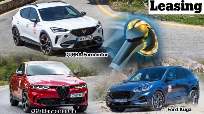 Plug-in hybrid οικογενειακά SUV που στρίβουν: Alfa Romeo Tonale Vs CUPRA Formentor Vs Ford Kuga