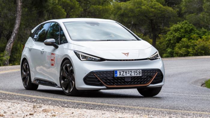 Δοκιμή: Ηλεκτρικό CUPRA Born με 231 άλογα Δοκιμή: Ηλεκτρικό CUPRA Born με 231 άλογα