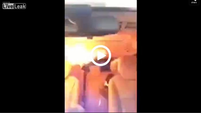 Λαμπάδιασαν μέσα στο αμάξι! (video) 