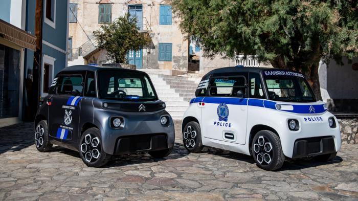 Η Citroen έχει εφοδιάσει με Ami αστυνομία και λιμενικό στο νησί της Χάλκης στην Ελλάδα. Η Citroen έχει εφοδιάσει με Ami αστυνομία και λιμενικό στο νησί της Χάλκης στην Ελλάδα.