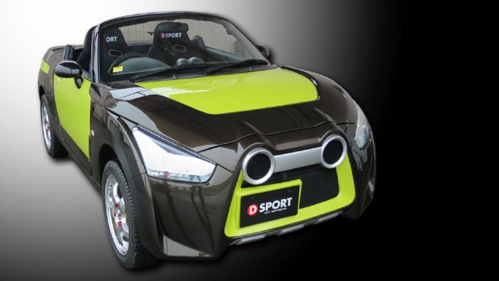 Το Daihatsu Copen Adventurer θα είναι διαθέσιμο μέσω του προγράμματος Dress-Formation, χάρη στο οποίο προσφέρονται μέρη και αξεσουάρ για το Copen.