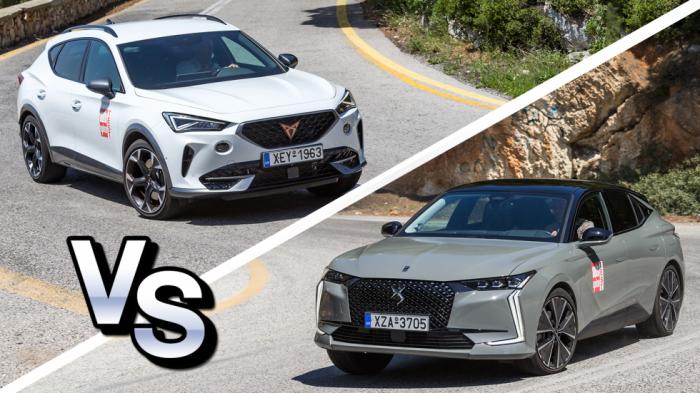 CUPRA Formentor VZ Vs DS 4 E-Tense 