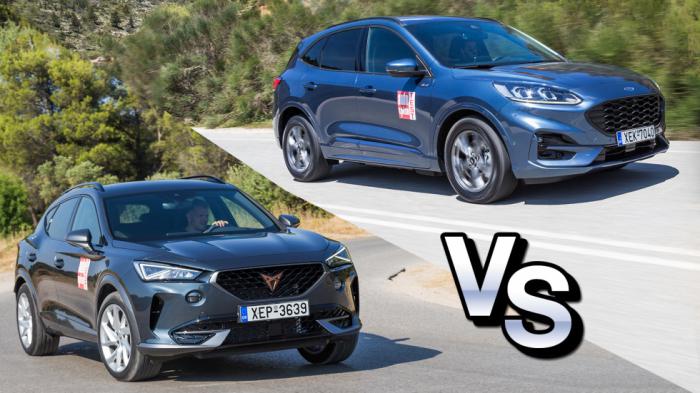 Σπορ SUV στα 150 PS: CUPRA Formentor ή Ford Kuga;  