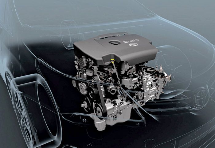 Η τεχνολογία common-rail της Toyota χρησιμοποιεί αντλία υψηλής πίεσης και ηλεκτρονικά ελεγχόμενους ψεκαστήρες. Η τεχνολογία common-rail της Toyota χρησιμοποιεί αντλία υψηλής πίεσης και ηλεκτρονικά ελεγχόμενους ψεκαστήρες.