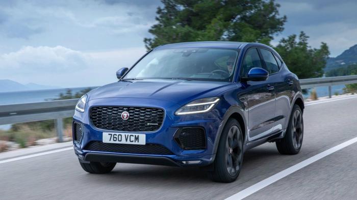 Η E-Pace είναι το πρώτο compact SUV της Jaguar και πέρα από την ελκυστική σχεδίαση προσφέρει ευελίξια και δυναμικά οδικά χαρακτηριστικά. Τώρα είναι διαθέσιμη και σε έκδοση Plug-in Hybrid για αμιγώς η Η E-Pace είναι το πρώτο compact SUV της Jaguar και πέρα από την ελκυστική σχεδίαση προσφέρει ευελίξια και δυναμικά οδικά χαρακτηριστικά. Τώρα είναι διαθέσιμη και σε έκδοση Plug-in Hybrid για αμιγώς η