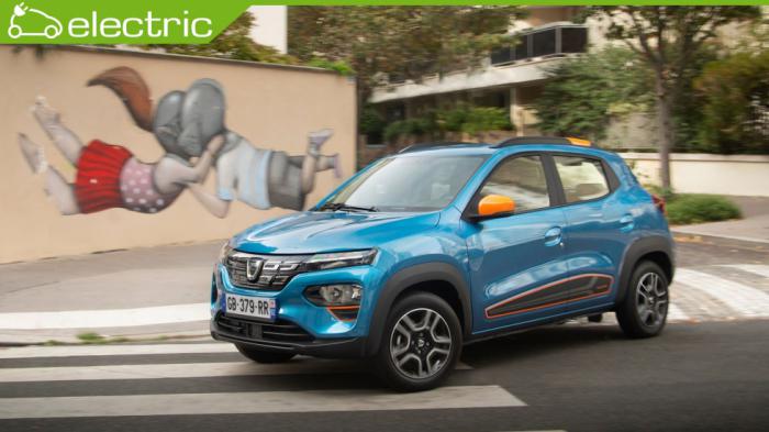 Το ηλεκτρικό Dacia Spring. Το ηλεκτρικό Dacia Spring.
