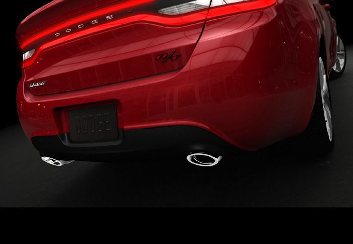 Η μορφή του Dodge Dart δείχνει να έχει επηρεαστεί από την αντίστοιχη του Charger.