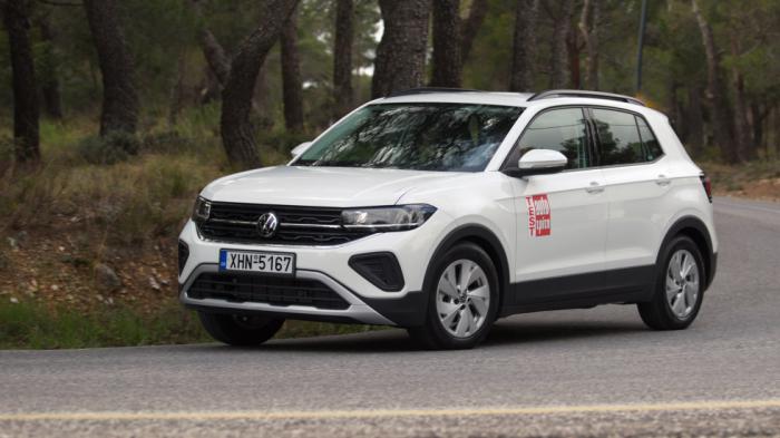 Πρώτη δοκιμή: Ανανεωμένο VW T-Cross 1,0 TSI με 116 PS 