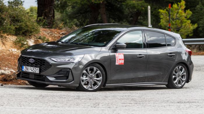 Δοκιμή: Ανανεωμένο Ford Focus mHEV με 155 PS Δοκιμή: Ανανεωμένο Ford Focus mHEV με 155 PS