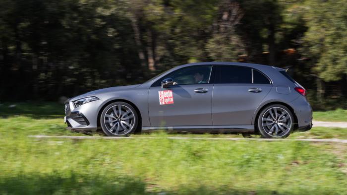 Η Mercedes-AMG A 35 4MOTION «παντρεύει» μαεστρικά την ποιοτική κύλιση με σπορ οδηγικό χαρακτήρα.