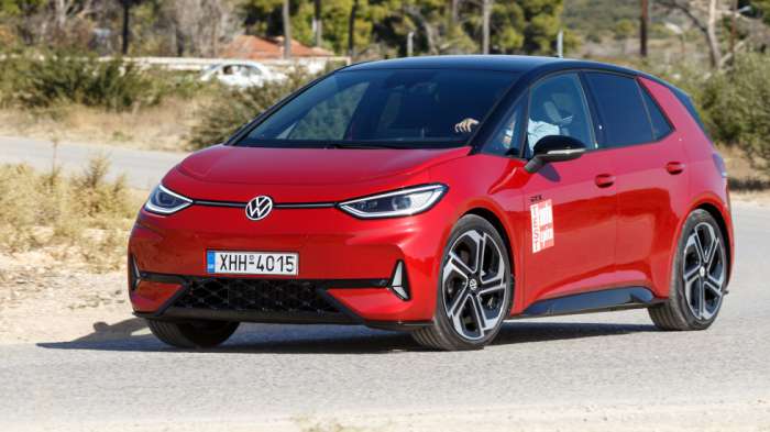 Δοκιμή VW ID.3 GTX | Ηλεκτρικό «GTI» με πίσω κίνηση & 286 άλογα Δοκιμή VW ID.3 GTX | Ηλεκτρικό «GTI» με πίσω κίνηση & 286 άλογα