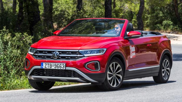 Δοκιμή: VW T-Roc Cabriolet με 150 PS 