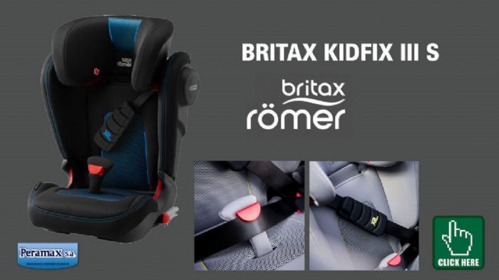 Το νέο κάθισμα KIDFIX III S από την BRITAX, σας δίνει την σιγουριά ότι έχετε δώσει στα παιδιά σας την ασφαλέστερη λύση και ότι έχετε προετοιμαστεί για οποιαδήποτε βόλτα ή ταξίδι με το αυτοκίνητο. Δείτ Το νέο κάθισμα KIDFIX III S από την BRITAX, σας δίνει την σιγουριά ότι έχετε δώσει στα παιδιά σας την ασφαλέστερη λύση και ότι έχετε προετοιμαστεί για οποιαδήποτε βόλτα ή ταξίδι με το αυτοκίνητο. Δείτ