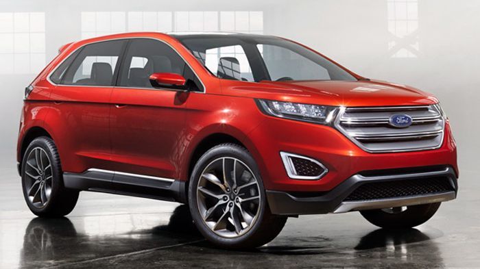 Το νέο Ford Edge concept, θα είναι ένα από τα νέα μοντέλα που θα μπουν στην παραγωγή την επόμενη χρονιά.