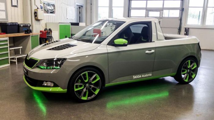 Το Fabia pick up concept είναι απλώς μία σπουδή και τίποτα παραπάνω.