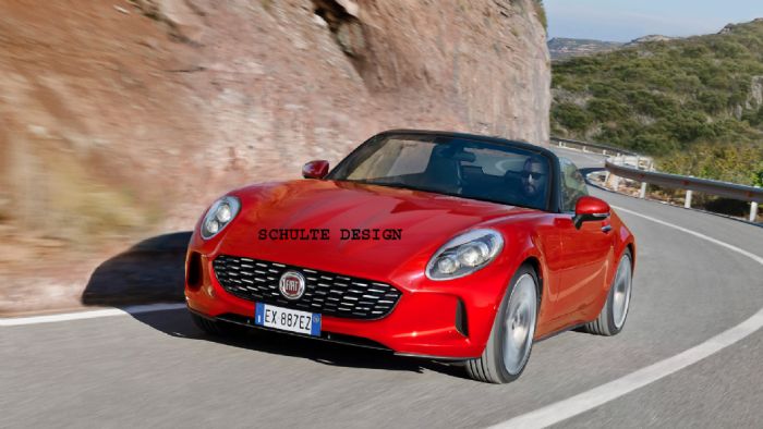 Αυτό ήταν το Fiat 124 Spider που σας παρουσιάσαμε για πρώτη φορά, σε αποκλειστικές εικόνες, τον περασμένο Ιούνιο.