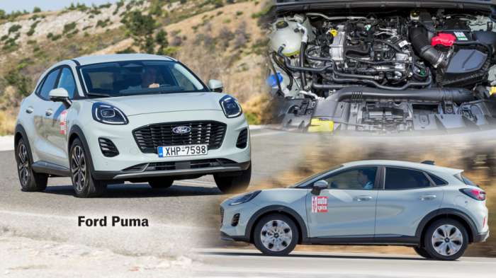 Ο 1.000άρης EcoBoost με ήπια υβριδική τεχνολογία καίει 4 λτ./100 χλμ. στον αυτοκινητόδρομο. Ο 1.000άρης EcoBoost με ήπια υβριδική τεχνολογία καίει 4 λτ./100 χλμ. στον αυτοκινητόδρομο.