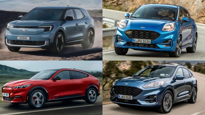 Τα SUV της Ford: Puma, Kuga, Mustang Mach-E και Explorer 