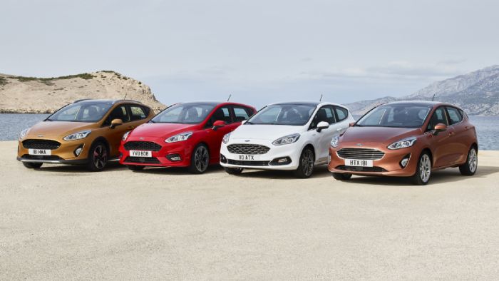 Δείτε αναλυτικά τις πιο εμπορικές εκδόσεις και τιμές του νέου Ford Fiesta.