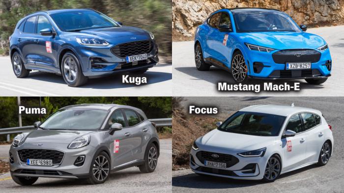 Ford: Διαθέσιμα με χαμηλό επιτόκιο Puma, Focus, Kuga & Mustang Mach-E Ford: Διαθέσιμα με χαμηλό επιτόκιο Puma, Focus, Kuga & Mustang Mach-E