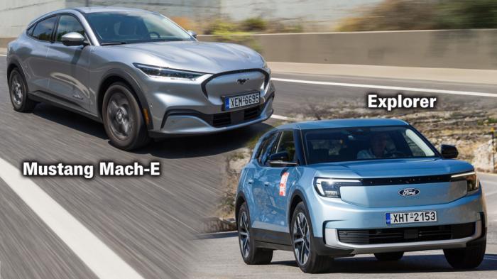 Mε ίδιο επιτόκιο το Ford Explorer και η Mustang Mach-E Mε ίδιο επιτόκιο το Ford Explorer και η Mustang Mach-E