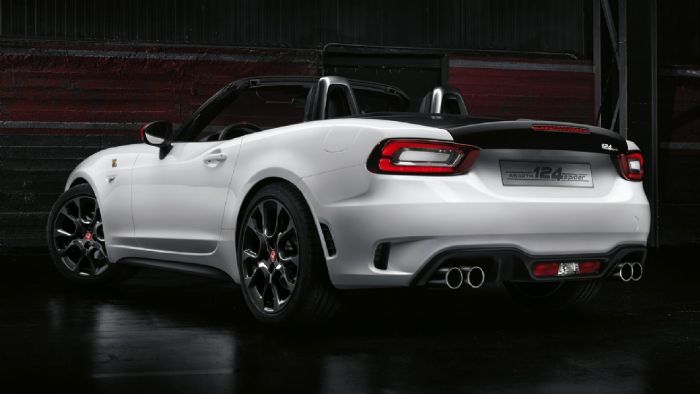 Τα πρώτα Abarth 124 Spider θα είναι διαθέσιμα στην ελληνική αγορά το Νοέμβριο του 2016.