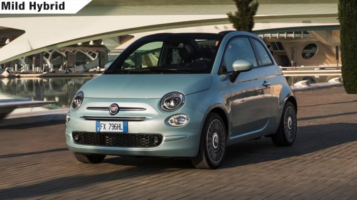 Fiat 500 Hybrid: Ρετρό και ήπια υβριδικό μίνι με κάτω από 15 χιλιάρικα 