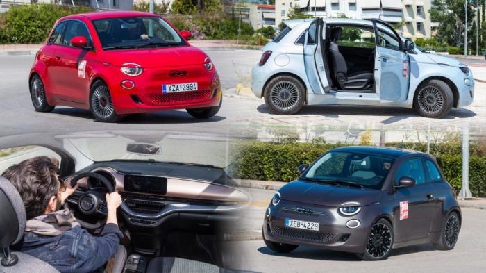 Ηλεκτρικό Fiat 500: Hatchback, cabrio ή με 3+1 πόρτες; Ηλεκτρικό Fiat 500: Hatchback, cabrio ή με 3+1 πόρτες;