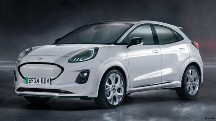 Το σχέδιο του ηλεκτρικού Ford Puma είναι ανεξάρτητο από τη Ford και προέρχεται από την ιστοσελίδα autoexpress. Το σχέδιο του ηλεκτρικού Ford Puma είναι ανεξάρτητο από τη Ford και προέρχεται από την ιστοσελίδα autoexpress.