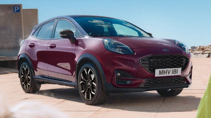 Η τιμή του Ford Puma ST-Line X Vivid Ruby στην Ελλάδα Η τιμή του Ford Puma ST-Line X Vivid Ruby στην Ελλάδα