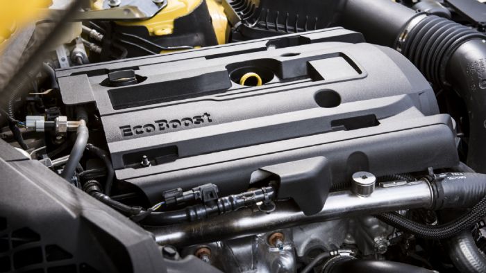 Ο 2,3 λίτρων EcoBoost (turbo) άμεσου ψεκασμού, αποδίδει 317 ίππους και τα 432 Nm ροπής.