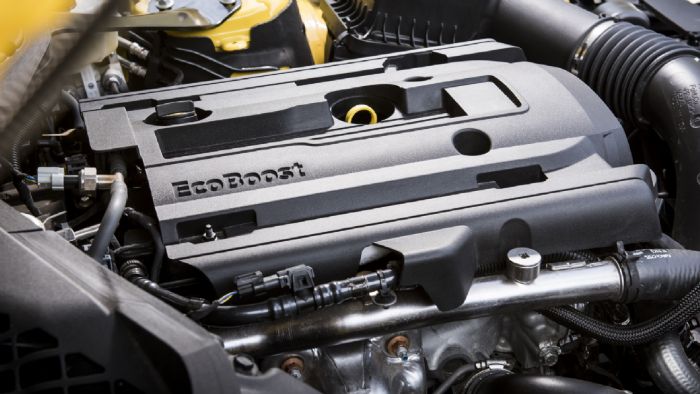 Ο 2,3 λίτρων EcoBoost (turbo) άμεσου ψεκασμού, αποδίδει 317 ίππους και τα 432 Nm ροπής. Ο 2,3 λίτρων EcoBoost (turbo) άμεσου ψεκασμού, αποδίδει 317 ίππους και τα 432 Nm ροπής.