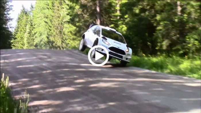 Το Ford Fiesta WRC εν δράσει 