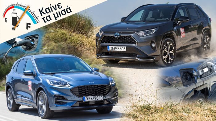 Ford Kuga & Toyota RAV4: Ατμοσφαιρικές SUVάρες με πολλά γκάζια! 