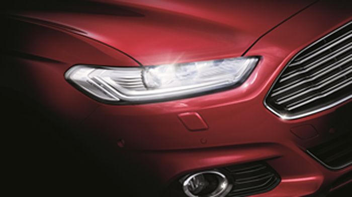 Το νέο Ford Mondeo είναι το πρώτο μοντέλο της Ford στην Ευρώπη που χρησιμοποιεί προβολείς με πλήρη λειτουργικότητα LED.