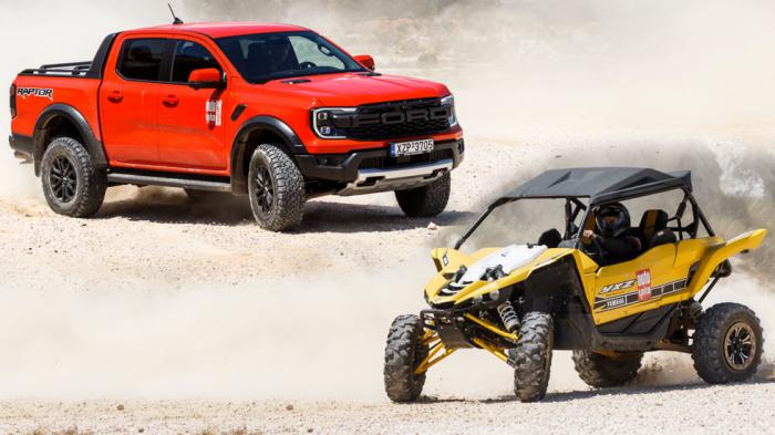 Δοκιμή: Ford Ranger Raptor & Yamaha YZX 1.000R, off road madness! 