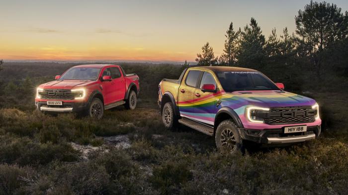 Μετά το 1ο «Very Gay Raptor» του 2021, η Ford δημιουργεί τη 2η εκδοχή του οχήματος που στέκεται απέναντι στις διακρίσεις. Μετά το 1ο «Very Gay Raptor» του 2021, η Ford δημιουργεί τη 2η εκδοχή του οχήματος που στέκεται απέναντι στις διακρίσεις.